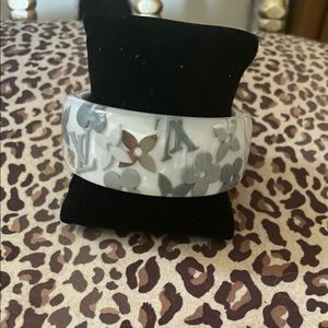 Wide Louis Vuitton Inclusion bangle
